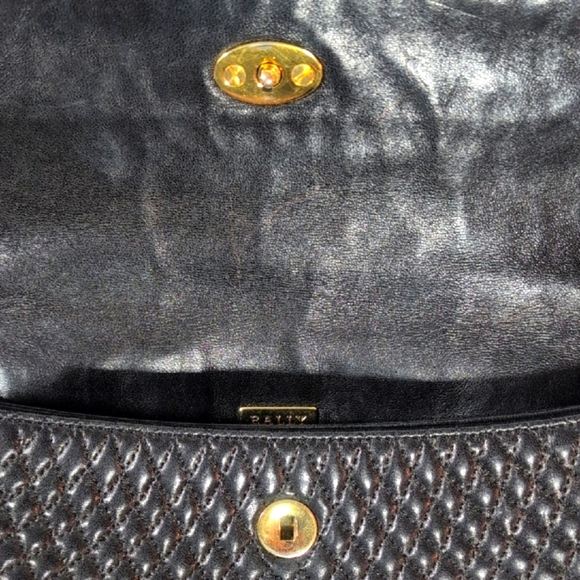 Bally Quilted Top Handle Bag and Wallet - Picture 5 of 16